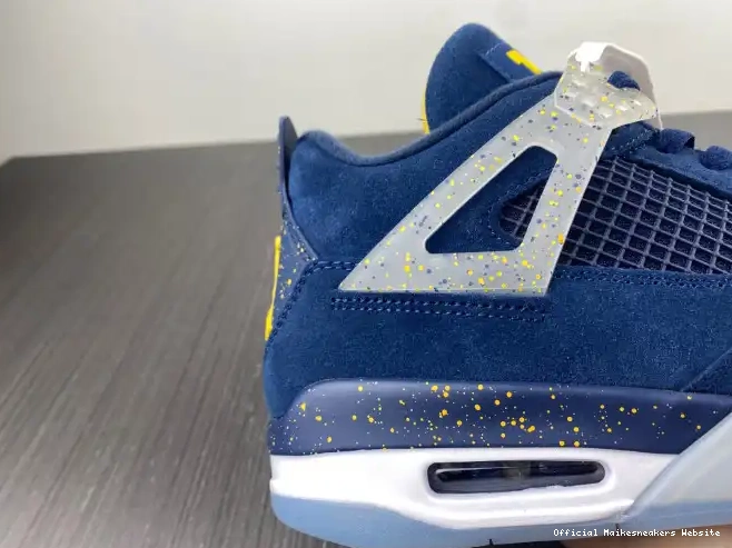 Official Maikesneakers Jordan Michigan 4 (PE) Retro AJ4-1036660 Air 0616